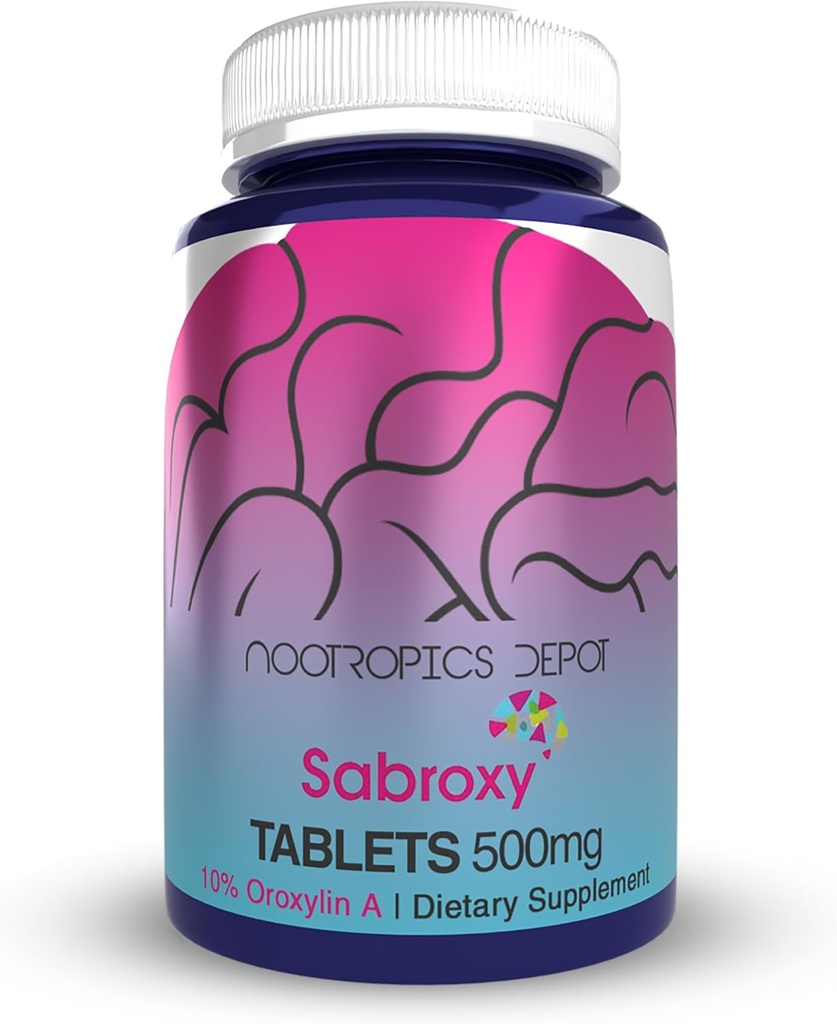 Nootropics Depot Sabroxy ® Tablets Note 124; 500mg