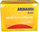 Aktiv Vitamin Aronamin Guld - Combat Træthed, giver energi, fremmer Hematopoiese - 100 tabletter