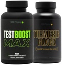 Schedpt Nation by V Shred Test Boost Max and Turmerisk Black Bundle