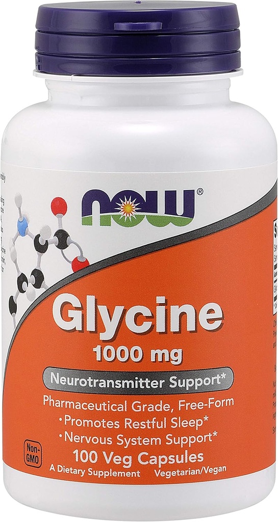 NU FØDEVARER Glycin, 100 Tæl
