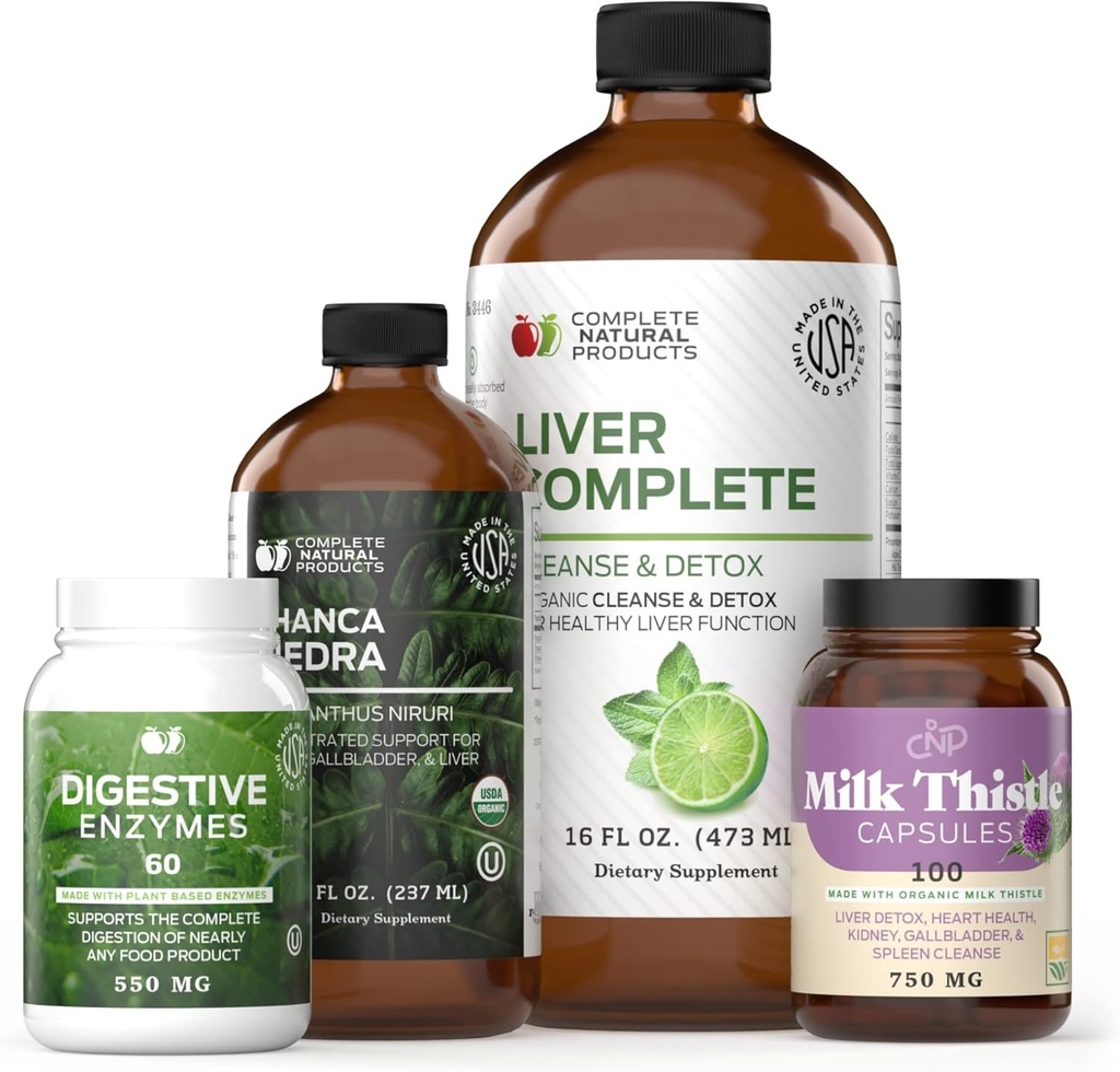 Lever Complete Bundle & Gallblære Complete 8oz Bundle