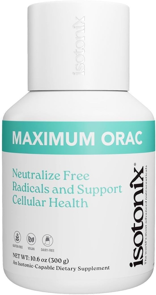 Isotonix Maksimal ORAC formel - Antioxidanter med vitaminer C & E, Superfood som blåbær, Tranebær, Pomegranat, Moringa - Understøtter Immunitet, Kognitiv sundhed, og Samlet Wellness 90 portioner