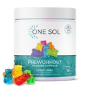En Sol Pre-workout for kvinder, Forbedret Pump & Fokus, Ingen Jitters eller Crash, Naturlige Ingredienser, 100% Vegan, Gluten Free & Soy Free, (Gummy Bear)