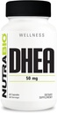 NutraBio DHEA Supplement- for Men and Women- DHEA (50 mg) 60 Kapsler