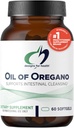 Design for Health Oil of Oregano - Oregano Oil Capsules med stærkt koncentreret Carvacrol - Understøtter Intestinal Cleansing - Oregano Oil Pills til GI Support (60 Softgels)