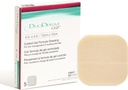 Convatec DuoDERM Control Gel Formel 4 "x4" Hydrocolloid Steril Adhesive Dressing til delvis og Full- Tykkelse Sår, Medical Grade, Latex- Free, Vandtæt, Square, Beige, 5kt Box