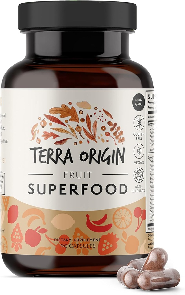 TERRA OPRININ Fruit Superfood Kosttilskud