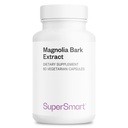 Supersmart - Magnolia Bark Extract (Max Strength) 300mg per dag - 90% Honokiol & Magnolol - Magnolia Bark Supplement124; Non- GMO & Gluten Free - 60 vegetariske kapsler