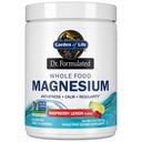 Garden of Life Dr. Formulated Whole Food Magnesium Powder with Probiotics – Stress & Sleep Support, Non-GMO, Gluten-Free, Vegan, Raspberry Lemon Flavor, 40 Servings