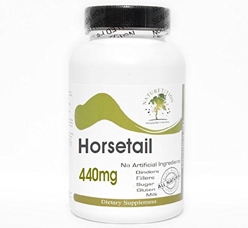 Hestehale 440mg ~ 200 kapsler - Ingen tilsætningsstoffer ~ Naturetition Kosttilskud