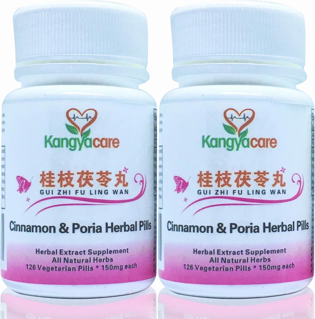 GUI Zhi Fu Ling Wan-Cinnamon & Poria Pills - Natural Cycle Relief -Hjælp Menstruelle kramper, Pelvic Cramping, Bloating, Periode ubehag -fremme kvinders sundhed - Alle naturlige - 252 Ct (2)