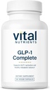Vital Nutrients GLP-1 Complete | GLP-1 Probiotic, Prebiotic, Postbiotic + Hops Extract | Fast-Acting GLP-1 Activators Helps Curb Cravings | Vegan, Dairy & Gluten Free | 60 Capsules