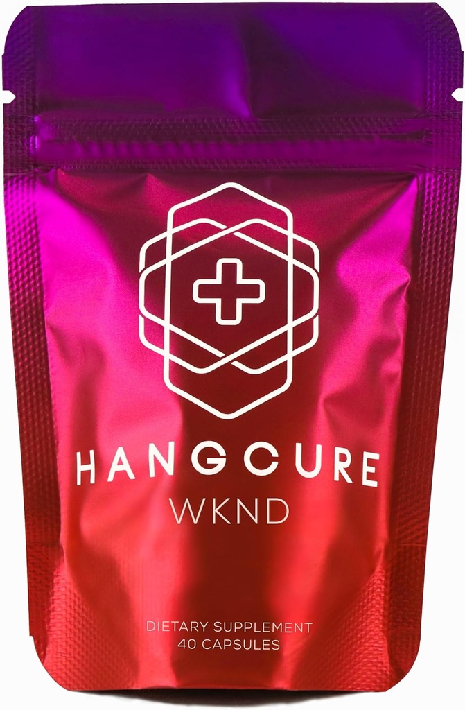 WKND, Liver Detox Supplement & Social Essentials, Contains Cysteine, Rosemary Leaf, B-Vitamins, L-Theanine (40 Capsules)