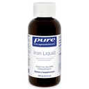 Rene indkapslinger Iron Liquid • 124; Hypoallergen Supplement understøtter hæmoglobin og Myoglox funktion • 124; 4, 1 fl. oz.