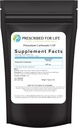 Udskrevet for Life Kalium Carbonat Powder, Natural USP Food Grade Potash for Planter, Sæbe, Kosttilskud, & Mere, Pure Bulk Kalium Powder (1 kg / 2.2lb)