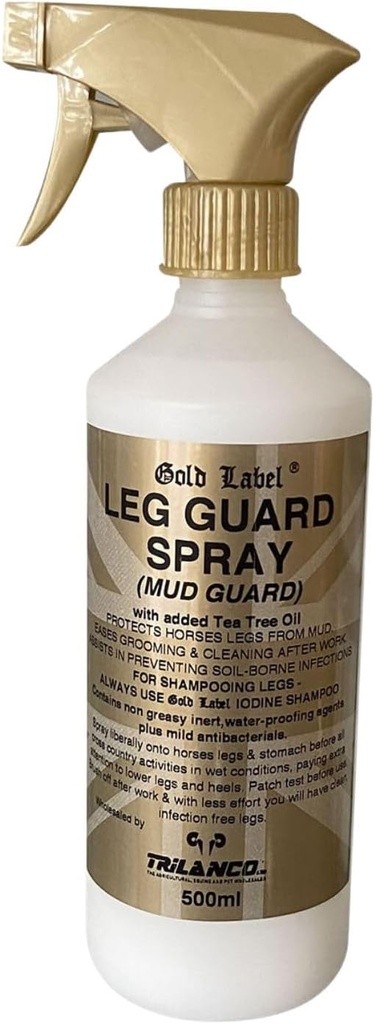 Leg Guard Spray, For Heste, Guld Label, Forevents Mud Relaterede Betingelser, 500 ml Spray