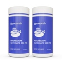 UpNourish Chelated Magnesium Glycinate 500mg Capsules - Magnesium Chelate for High Absorption - Pure Magnesium Supplement for Calm, Leg Cramps, Muscle Relaxation 480 Capsules