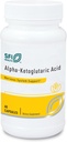 Klaire Labs SFI Health Alpha- Ketoglutarsyre - Energi & Metabolisme Support - 300mg AKG i Hypoallergen, Vegetariske Kapsler, Dairy & Gluten- Free (60 Kapsler)