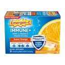 Emergen- C Immunum + Triple Action immunforsvar pulver, BetaVia (R), 1000mg C-vitamin, B-vitaminer, D-vitamin og antioxidanter, Super Orange, Tilbage til skolen Essentials - 30 Greve
