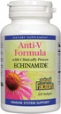 Naturlige faktorer Anti- V Formel - Sund immunsystem Support - Urteimmunsundhed tillæg med Reishi Mushroom & Lakrids Root - 120 Softgels (120 Servere)