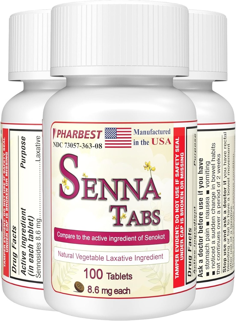 Senna tabletter 100 Ct.