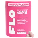 O Positiv FLO Ovarie Health Support - Hormone Balance for Women, Supplement med DIM, Myo & D- Chiro Inositol, Folinsyre - Understøtter sund ovulation, cyklus regelmæssighed - 30 Servering
