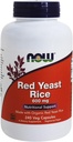 Red Yeast Rice 600 mg, 240 Vcaps, NOW Foods
