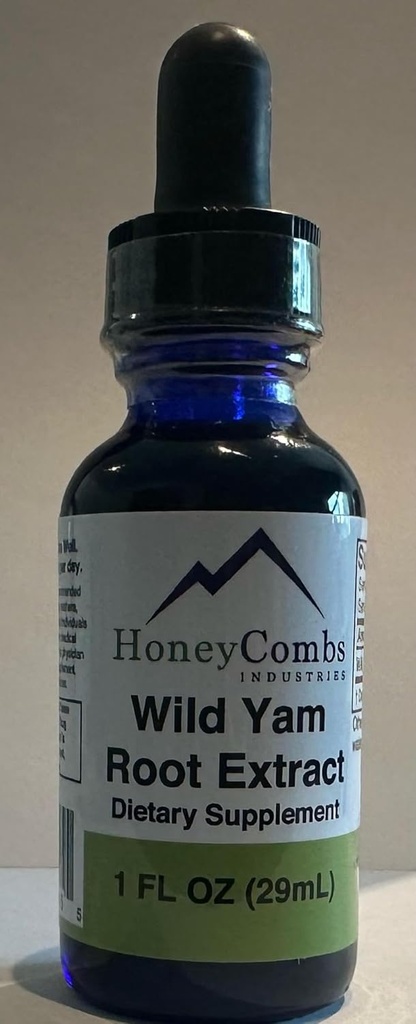 Wild Yam Root Extract Liquid - Natural Woman Balance Supplement - Cold Pressed Menopausal Support or PMS Support Supplement for Women, 1 Fl Oz