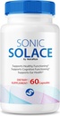 Sonic Solace - Avanceret formel til at opretholde sund hørelse, Officiel Sonic Solace for Ear Health, Al naturlig støtte til samlet velvære, SonicSolace anmeldelse (60 kapsler)