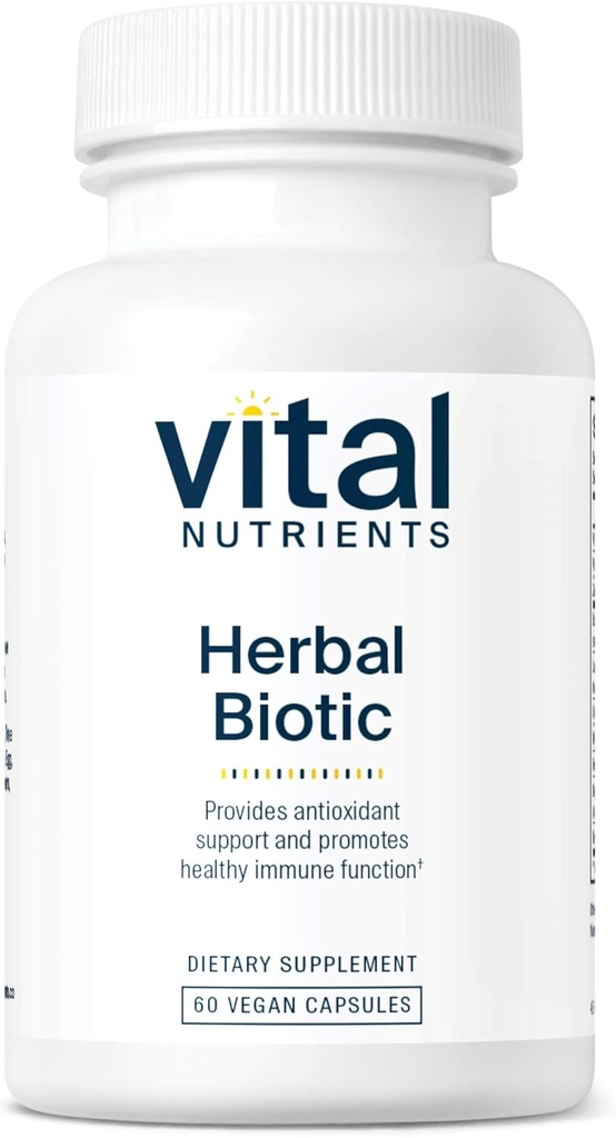 Vital Nutrients Herbal Biotechnology Medical 124; Herbal immunsupport Supplement 124; Antioxidant Support Promodes Sund immunsystem