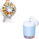Dawky Pill Dispenser Daglig, Stor Pill Organizer, Pill Flaske Organizer
