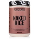 Nøgen ris 1Lb - Økologisk brun ris protein pulver - Vegansk protein pulver, GMO fri, gluten fri & soja fri. Plantbaseret protein, ingen kunstige ingredienser - 15 Serveringer