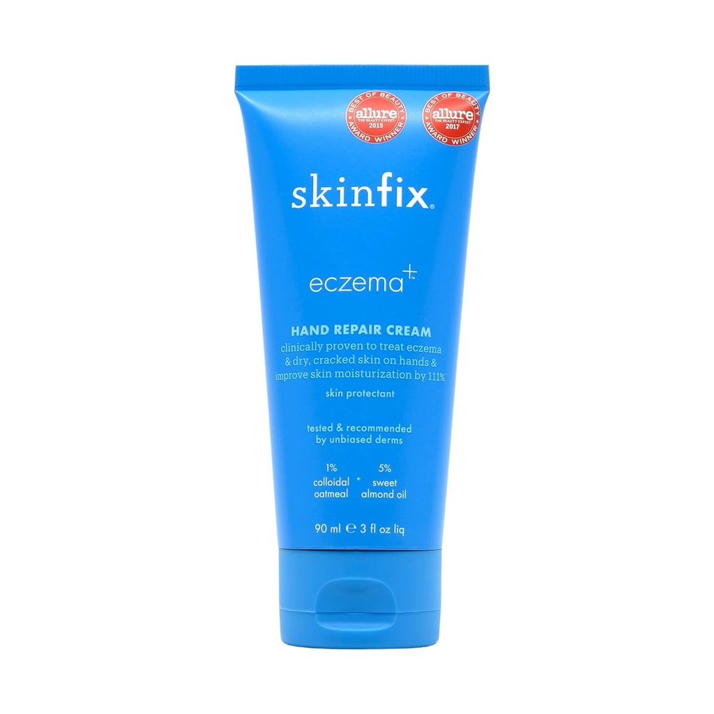 Skinfix Eksem + Hydrating Hand Repair Cream: Til adresse Eksem & Dry, Cracked, Følsom hud, 3 FL Oz