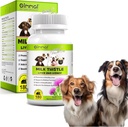 Mælk tidsel til hunde - 180 tyggetabletter - Canine lever og Nyre Support Supplement til hunde - Detox - Lever supplement