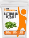 BulkSupplements.com Butterbur Extract Powder - Butterbur Kosttilskud, Antioxidanter Supplement - Vegan & Gluten Free, 150mg per servering, 100g (3,5 oz) (pakke med 1)