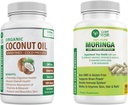 Organiske kokoskapper og Moringa Kapsler Bundle!