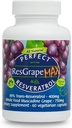 Perfect Supplements - Perfekt ResGrape Resveratrol MAX - 60 kapsler - Trans- Resveratrol & Organic Muscadine Grapes - fremmer Anti- Aging