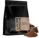 Plantbaseret protein pulver til mænd og kvinder - 30g komplet plante protein og 3g Leucin, Zero Bloat, Gourmet Kakao, Glat Texture, Dark Chocolate, 15 Servere