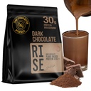 Plantbaseret protein pulver til mænd og kvinder - 30g komplet plante protein og 3g Leucin, Zero Bloat, Gourmet Kakao, Glat Texture, Dark Chocolate, 15 Servere