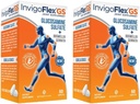 INVIGOFLEX Glucosamine Sulfate (Shellfish Free, Natriumfri & Vegetarisk Safe) Non GMO, Gluten Free - with Boswellia Serrata - Premium Joint Supplement GS - 2 Pack
