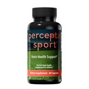 Percepta Sport Brain Supplement for atleter - Natural Plant- Based Brain Health Supplement - Forbedrer ydeevne, fokus, koncentration og energi - 30 dages forsyning