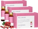 Reluminer Glutathione Hydration Skud - efter-sommer hud Inddrivelse & koldt vejr Hydration - Collagen- Boosting & Made i USA - Pomegranat Flavor - 30 flasker x 50 ml