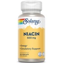 SOLARAY Niacin 500 mg, vitamin B3