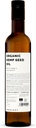 Erbologi Økologisk Hamp Seed Oil 17 fl oz - Cold- Pressed - Rich in Omega-3 - Kilde til D-vitamin - Lige fra gård - ikke-GMO - Ingen tilsætningsstoffer eller konserveringsmidler - Genbrugsglasflaske
