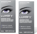 LUMIFY Rødme Reliever Øjendråber 0, 08 fl oz (2, 5 ml) Pakning med 2