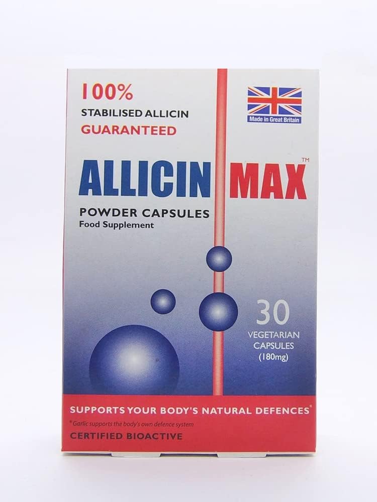 Allicin Max 30 Veg Caps (pakning med 2- 60 kapsler)