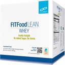 XYMOGEN FIT Food Lean Whey No Added Sugar, No Stevia - BioActive Whey Protein Powder with Natural Immunoglobulins - Understøtter sund kropssammensætning, immunsundhed, workouts - Vanilla (10 Pakker)
