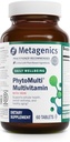 Metagenics PhytoMulti Multivitamin med jern - Daglige Multivitaminer med Phytonutrients - Multivitamin til mænd og kvinder - PhytoMulti Vitamin Supplement - med jern, zink & B6 Vitamin - 60 tabletter