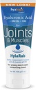 HylaRub HA Joint & Muscle Cream - Hyaluronic Acid Muscle Rub w / Emu Oil & CMO - Non Greasy, Soithes, Fugt & Opholder Skuldre, Knees, Tilbage, HIPS & Mere 6 oz. af Hyalogisk