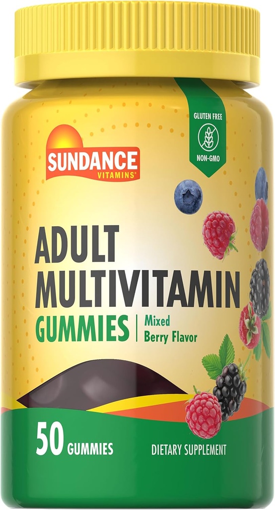 Sundance Multivitamin Gummies for admirals against 124; for mænd og kvinder